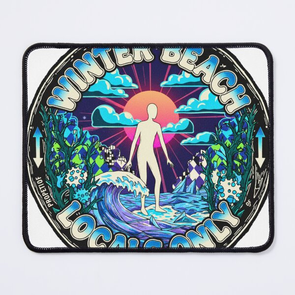 Item preview, Winter beach solitude | Main Character Energy Gift for Locals designed and sold by FitEnvy.