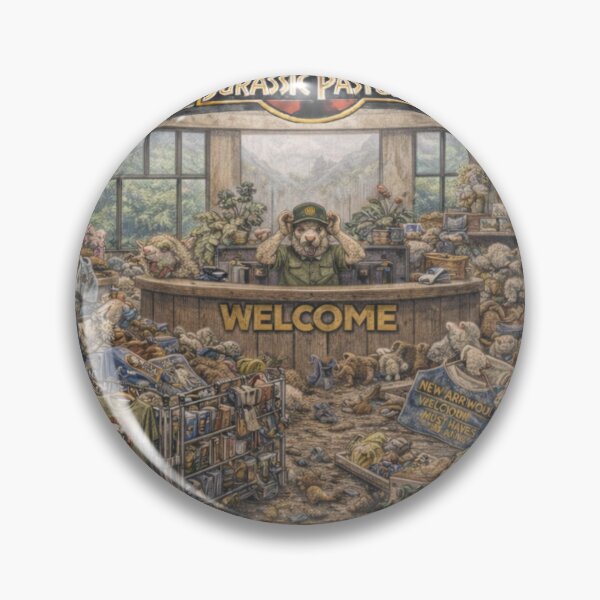 Item preview, Visitor Center - Jurassic Pasture Gift Shop Mayhem designed and sold by Thpoar.