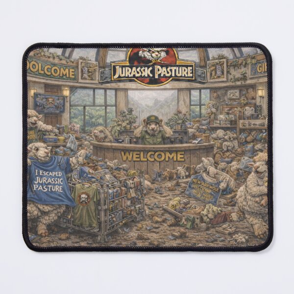 Item preview, Visitor Center - Jurassic Pasture Gift Shop Mayhem designed and sold by Thpoar.
