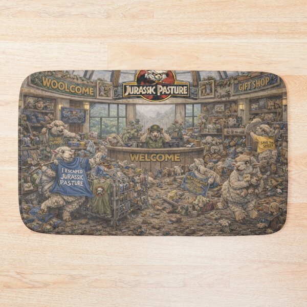 Item preview, Visitor Center - Jurassic Pasture Gift Shop Mayhem designed and sold by Thpoar.