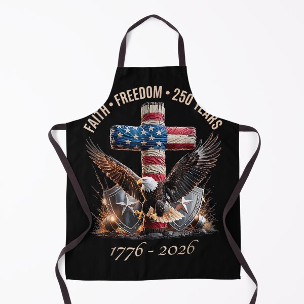 Item preview, Faith Freedom 250 Years American Patriot Christian Independence 1776 2026 designed and sold by SanTiOmal.