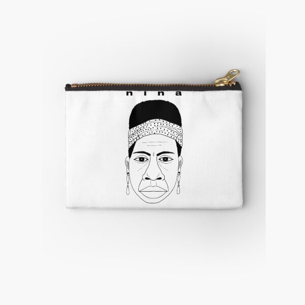 Item preview, Black and white drawn portrait of Nina (head only) designed and sold by Eric Sintès.