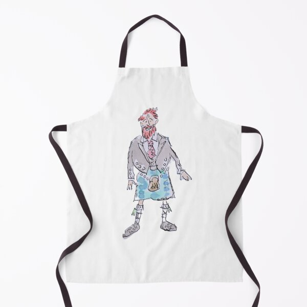 Item preview, Scottish man in a kilt designed and sold by Inky Fingers Illustrations.