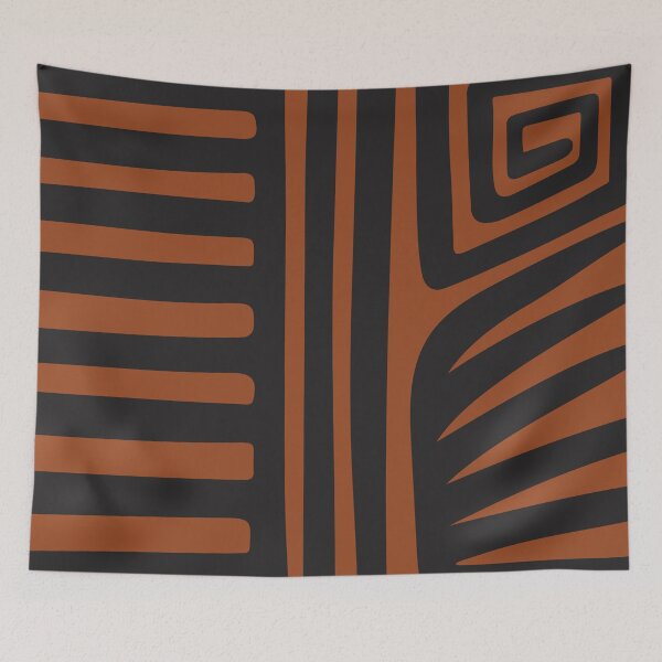 Item preview, The Rooting Forest Magic Pattern Rust designed and sold by LigeiaShoppe.