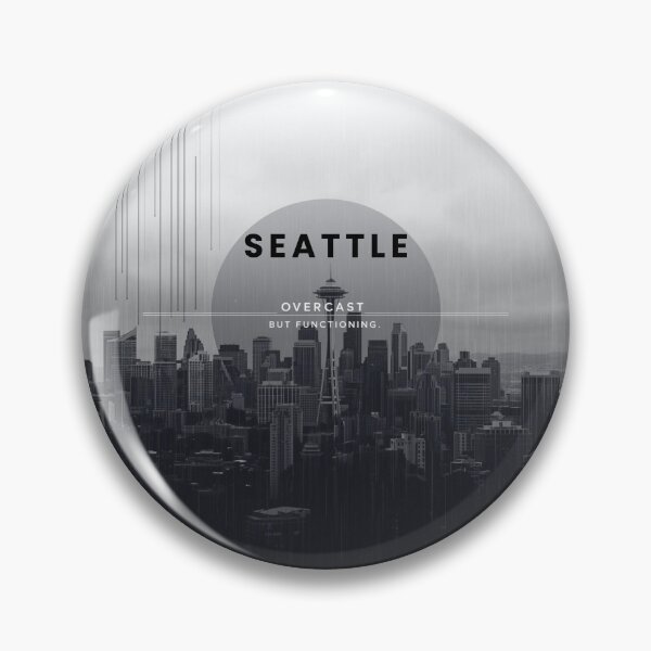 Item preview, Seattle: Overcast but Functioning. [Flavor 3] designed and sold by Mildly Thriving Co..