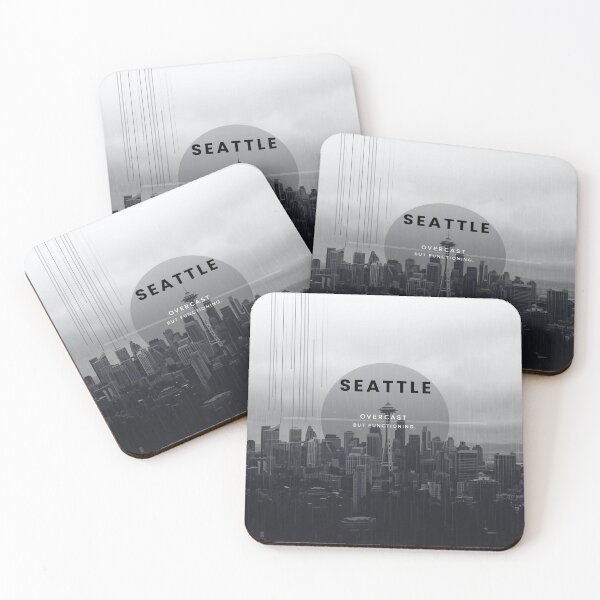 Item preview, Seattle: Overcast but Functioning. [Flavor 3] designed and sold by Mildly Thriving Co..
