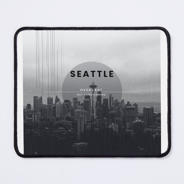 Item preview, Seattle: Overcast but Functioning. [Flavor 3] designed and sold by Mildly Thriving Co..