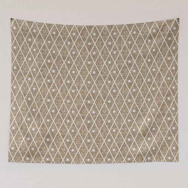 Item preview, Golf Balls & Clubs Argyle on Caramel designed and sold by KSimpson838.