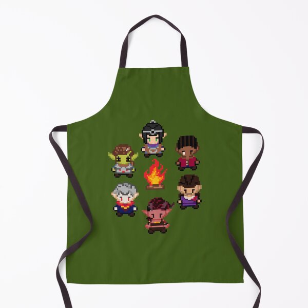 Item preview, baldur's gate origin companions camp pixel designed and sold by Scarlet Sung.