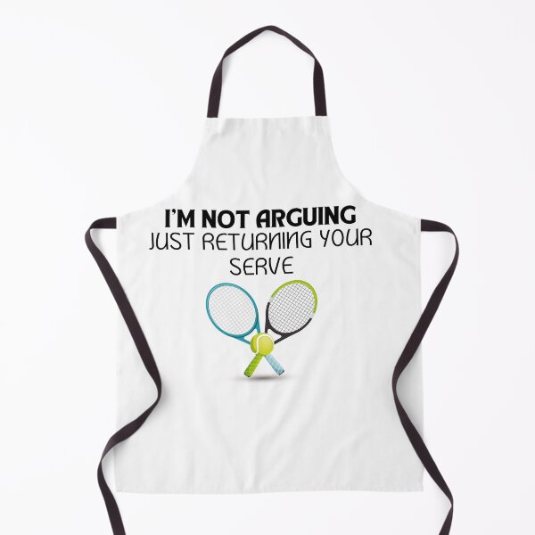 Item preview, "I'm not arguing - Just returning your serve" designed and sold by Loosetennisballs.