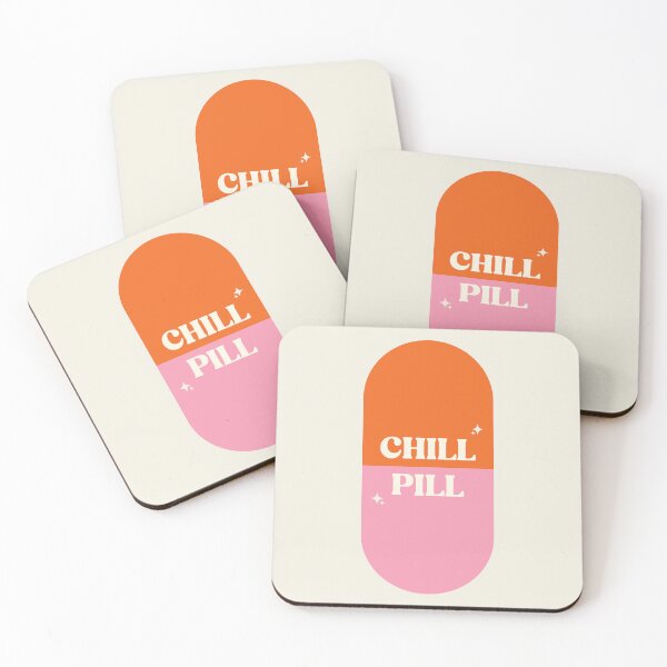 Item preview, Chill Pill Illustration designed and sold by Paigaam.