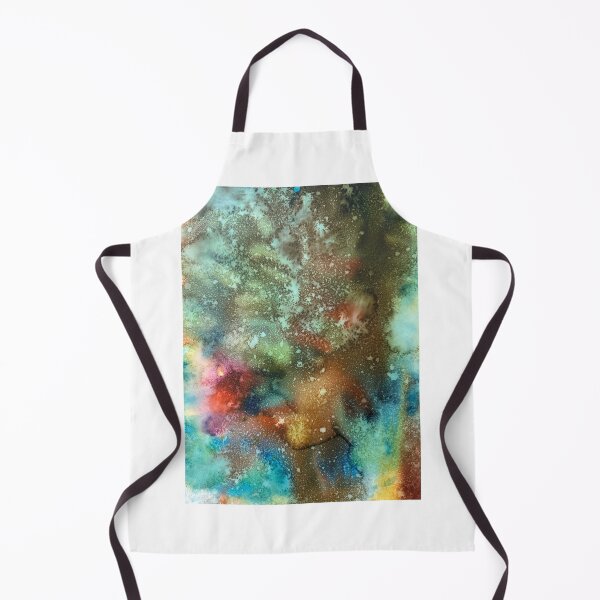 Item preview, Before Light — Nebula Abstract Watercolour Art Print designed and sold by RishabhKapoor.