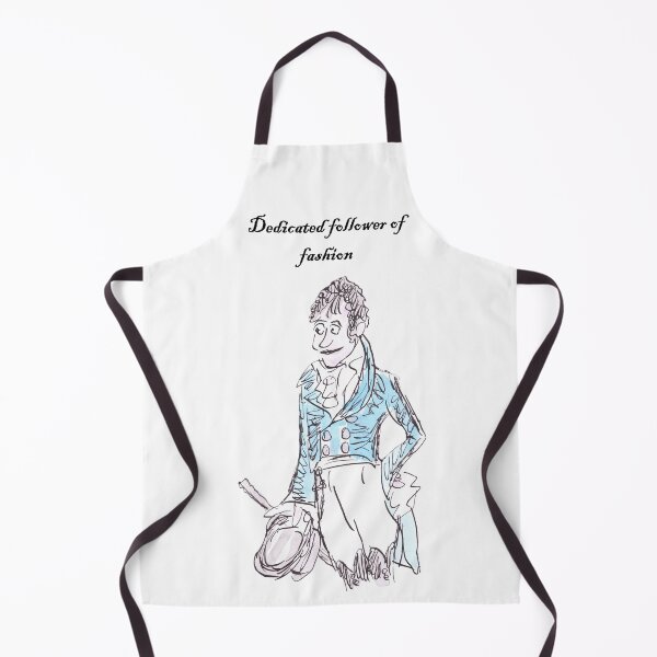 Item preview, Regency era dedicated follower of fashion designed and sold by Inky Fingers Illustrations.
