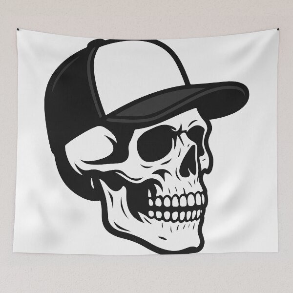 Item preview, skull baseball hat designed and sold by Brexmore3.