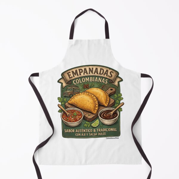 Item preview, Vintage Colombian Empanadas — Hand-Drawn Food Art | Authentic Flavor designed and sold by ColombianaShop.