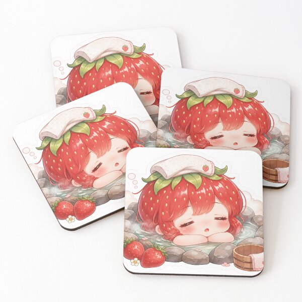 Item preview, Strawberry Girl Hot Spring designed and sold by HD3284.