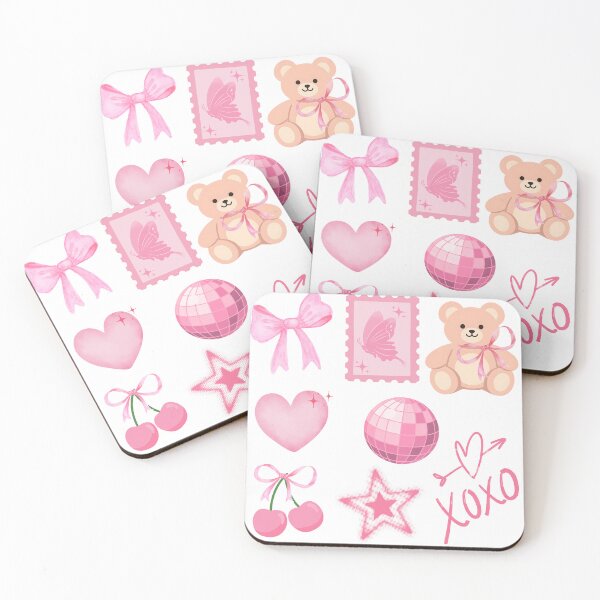 Item preview, Pink Coquette Sticker Pack designed and sold by JujuArtss.