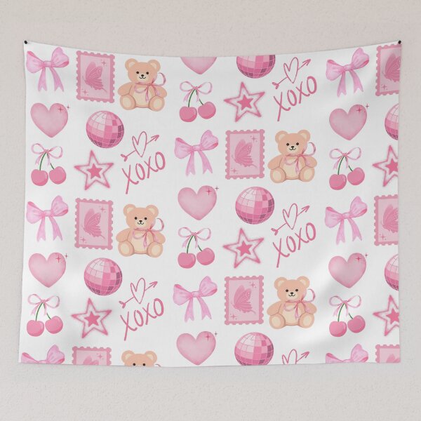 Item preview, Pink Coquette Sticker Pack designed and sold by JujuArtss.