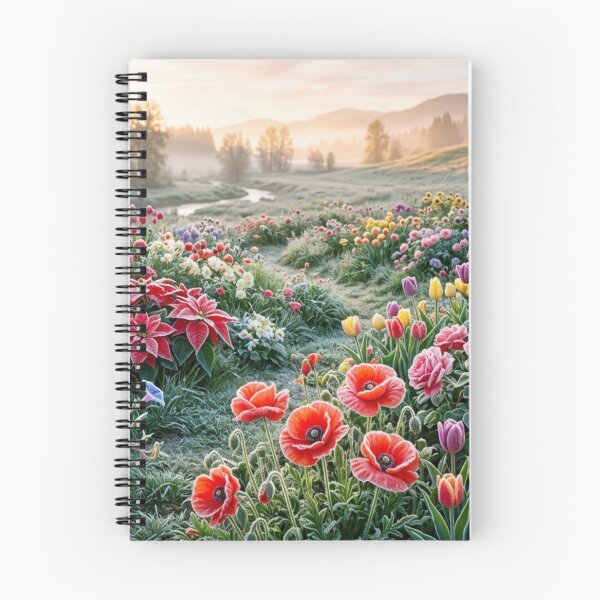 Item preview, Enchanted Meadow with Beautiful Flowers designed and sold by Uniqueartai.