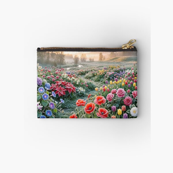 Item preview, Enchanted Meadow with Beautiful Flowers designed and sold by Uniqueartai.