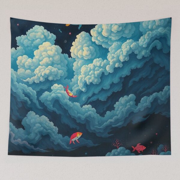 Item preview, Sky with Clouds, Impressionist Style designed and sold by RAISC.