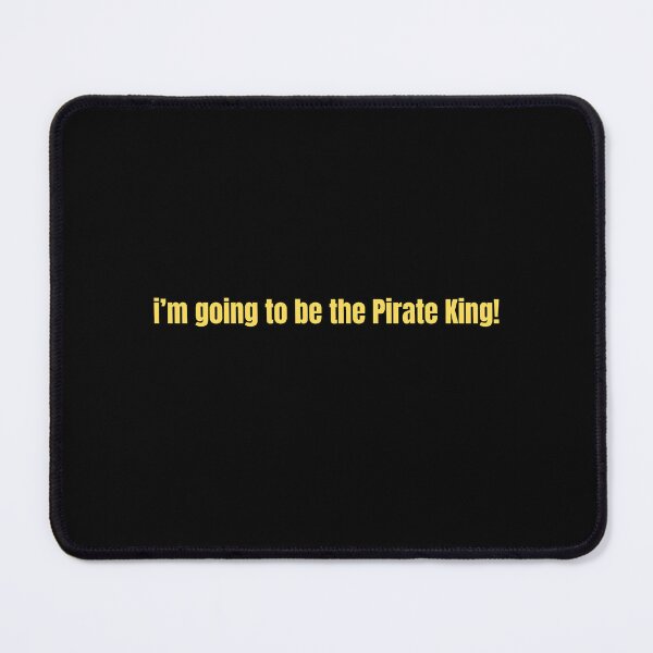 Item preview, Pirate King Minimalist Typography designed and sold by DGArtStudioLab.