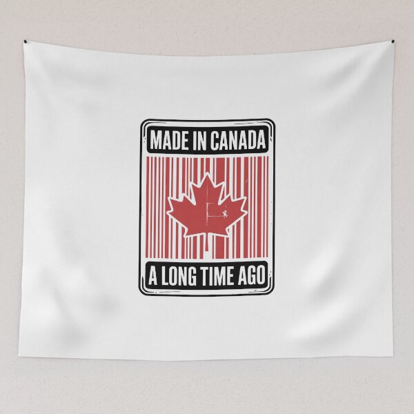 Item preview, Retro Canadian Maple Leaf Poster designed and sold by jkrphoto.