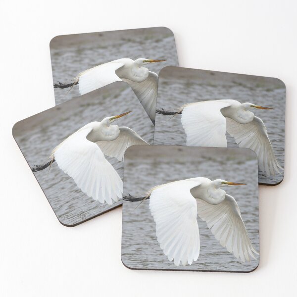 Item preview, Great Egret Flying designed and sold by Pondside-Pics.