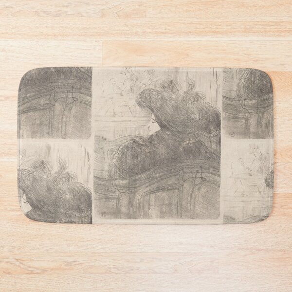 Item preview, Cléo de Mérode by Henri de Toulouse-Lautrec | Belle Époque Paris Café Poster designed and sold by artofuniverse.
