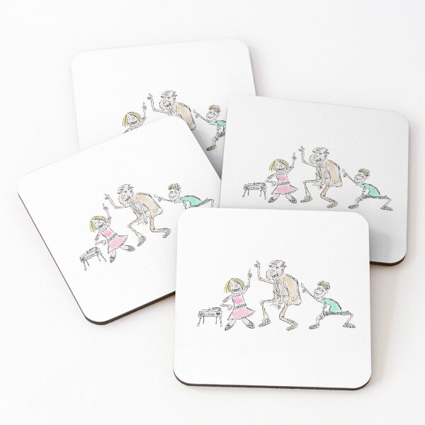 Item preview, dancing with grandad designed and sold by Inky Fingers Illustrations.