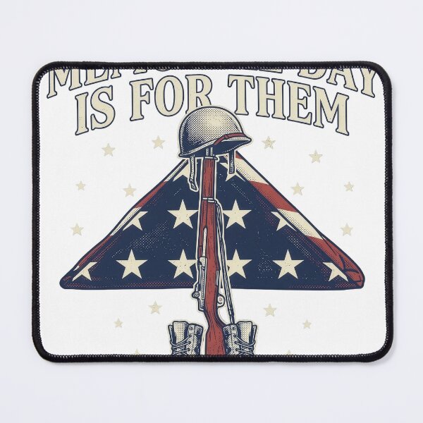 Item preview, Memorial Day Is For Them Fallen Heroes Remembrance Shirt designed and sold by Edgestone Graphics.