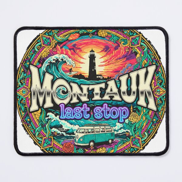 Item preview, Montauk Last stop | Main Character Energy Gift for Travel romance audience designed and sold by FitEnvy.