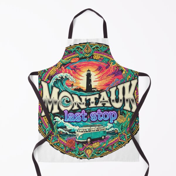 Item preview, Montauk Last stop | Main Character Energy Gift for Travel romance audience designed and sold by FitEnvy.