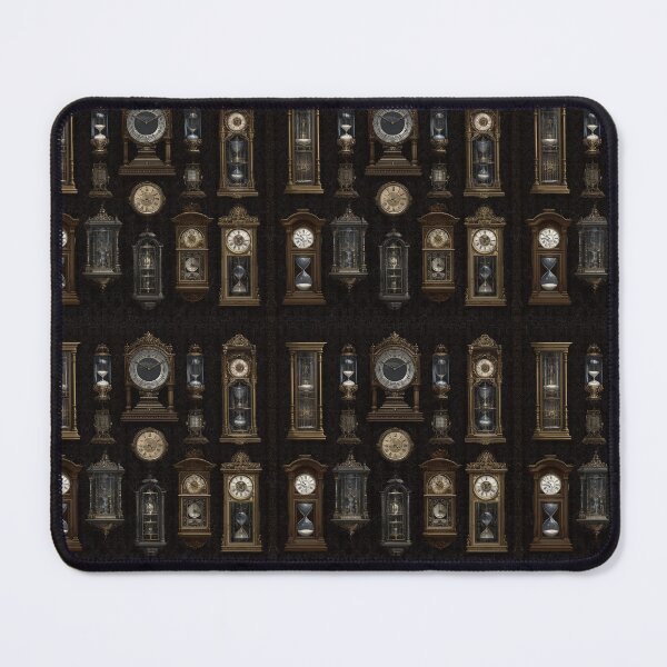 Item preview, Dark Antique Clocks and Hourglass Gothic Collection designed and sold by onubi.