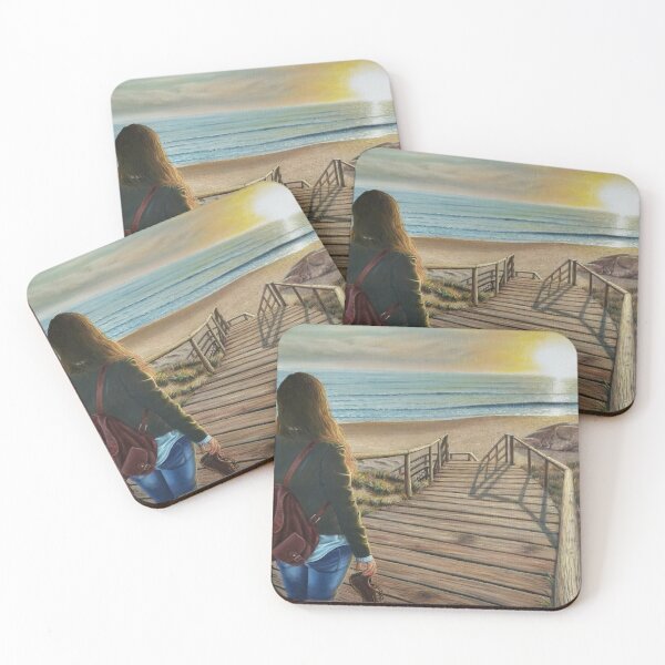 Item preview, Sunset on the dune beach designed and sold by Adrián Hermida.