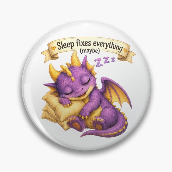 Item preview, Cute Sleeping Baby Dragon Fantasy Art designed and sold by Hatchling Hollow.
