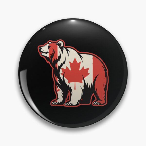 Item preview, Bear with Canadian Flag  designed and sold by jkrphoto.
