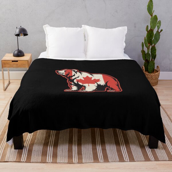 Item preview, Bear with Canadian Flag designed and sold by jkrphoto.