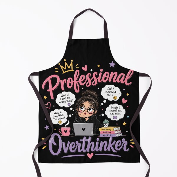 Item preview, Professional Overthinker designed and sold by Amberkhaan.