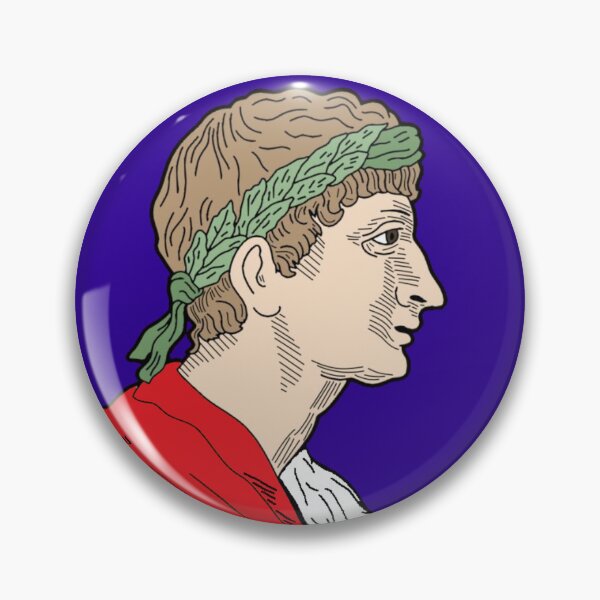 Item preview, Roman Emperor Augustus Julius Caesar | Ancient Rome Designs designed and sold by Based History.