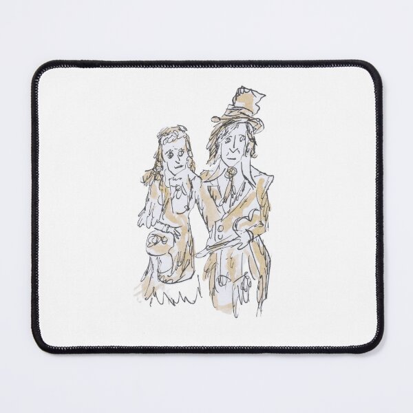 Item preview, A victorian Romany wedding couple designed and sold by Inky Fingers Illustrations.