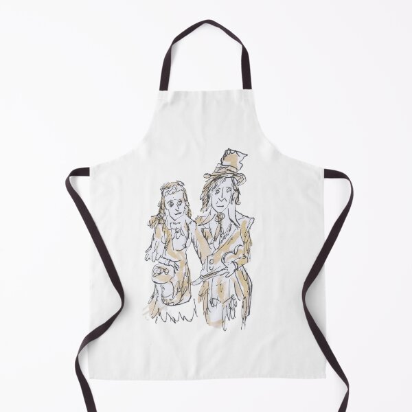 Item preview, A victorian Romany wedding couple designed and sold by Inky Fingers Illustrations.