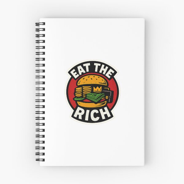 Item preview, Eat the Rich Sticker | Anti Capitalist Protest Graphic | Punk Street Art Design designed and sold by Nomad Ink.