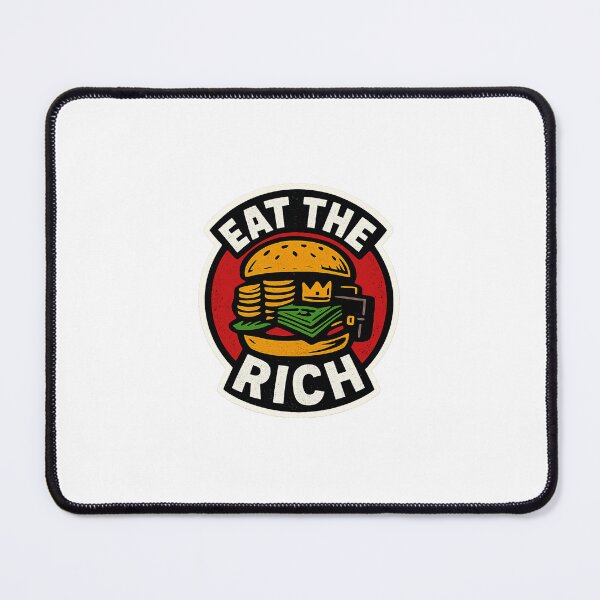Item preview, Eat the Rich Sticker | Anti Capitalist Protest Graphic | Punk Street Art Design designed and sold by Nomad Ink.