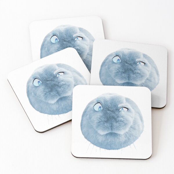Item preview, blue bunny anime eyes designed and sold by cloudzer0000.