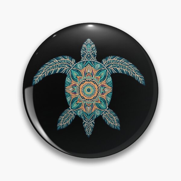 Item preview, Mandala Sea Turtle Boho Art | Ocean Spirit Tribal Design designed and sold by M.Store.