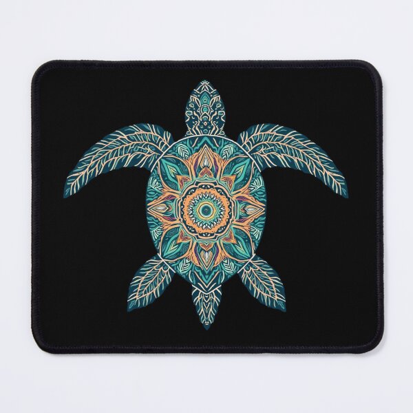 Item preview, Mandala Sea Turtle Boho Art | Ocean Spirit Tribal Design designed and sold by M.Store.