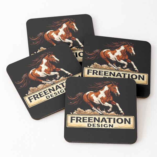 Item preview, Vintage Running Horse Western Logo designed and sold by FREENATION2026.