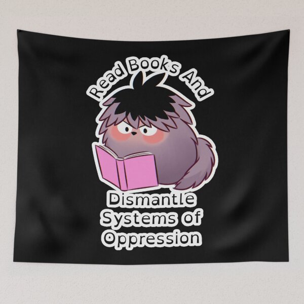 Item preview, Thimblenook Veralune - Read Books and Dismantle Systems of Oppression designed and sold by Newdlebobs.