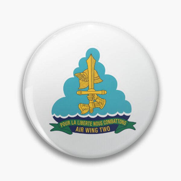 Item preview, Carrier Air Wing Two (CVW-2) "Pour La Liberte Nous Combattons" Insignia designed and sold by CharlieDesings.